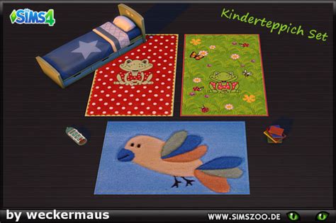 Blackys Sims 4 Zoo Kids Rugs By Weckermaus Click On The Picture
