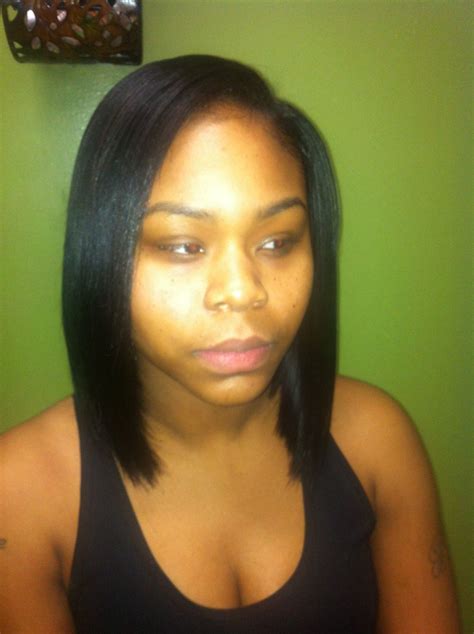 Maybe you would like to learn more about one of these? Long sewin bob | Sew in wig, Bob hairstyles