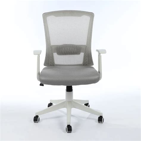 White High Back Ergonomic Mesh Office Chair With Headrest Swivel Stuff