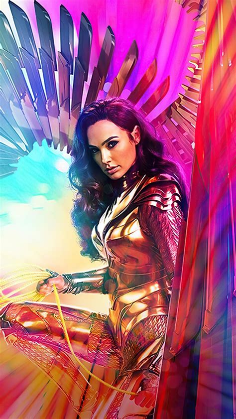 Is wonder woman 1984 set in 1984? 640x1136 Wonder Woman 1984 Movie Poster 4k iPhone 5,5c,5S ...
