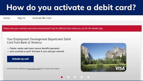 Bank Of America Edd Debit Card Login Complete Guide 2023