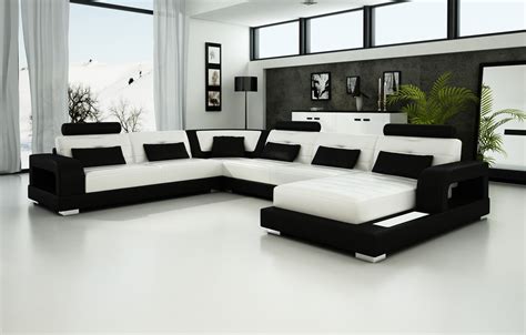 20 Black And White Sofa