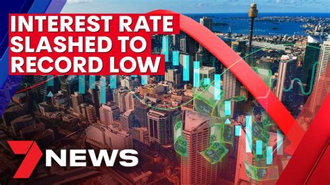 Reserve Bank Slashes Interest Rate Down To New Record Low 7news Youtube