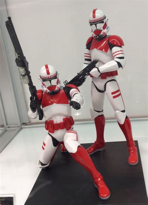 New Red Clone Troopers From The Kotobukiya Booth At The Anaheim 2015