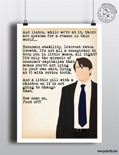 Mark Peep Show Economic Stability Poster — Posteritty