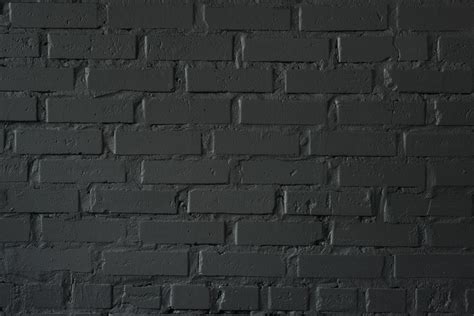 Black Brick Wall Texture Of Dark Brickwork Closeup Stock Photo Download