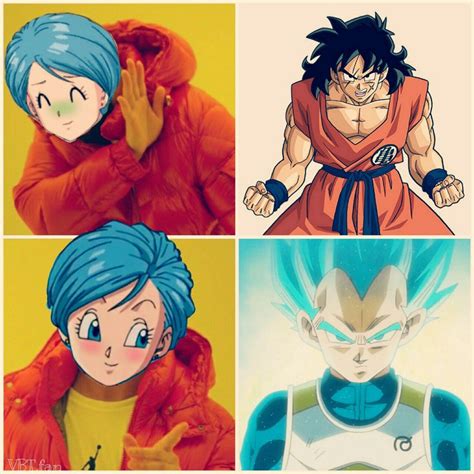 Piccolo is also mentioned in the song goku by soulja boy, who brags about feeling like piccolo and multiple other dragon ball characters, and in the song break bread by bryson tiller, with the verse got green like piccolo. Bulma Meme | Anime dragon ball super, Anime dragon ball, Dragon ball