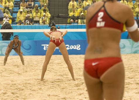 Olympian Bikinis Better For Volleyball