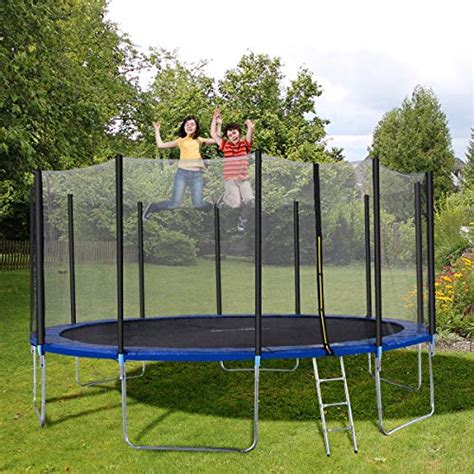 Giantex Trampoline Combo Bounce Jump Safety Enclosure Net Wspring Pad