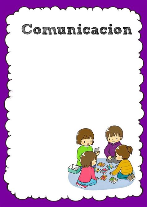 Caratulas De Comunicacion Primaria