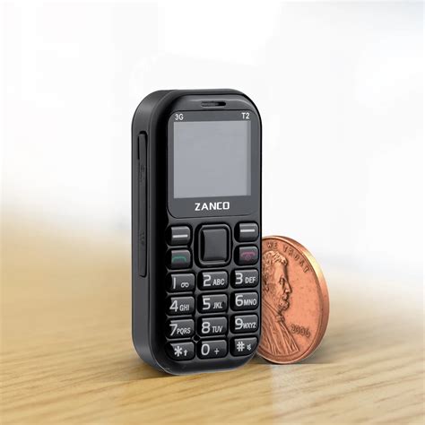Package Of 2 X Zanco Tiny T2 World Smallest Phone 3g Gsmwcdma Mobile