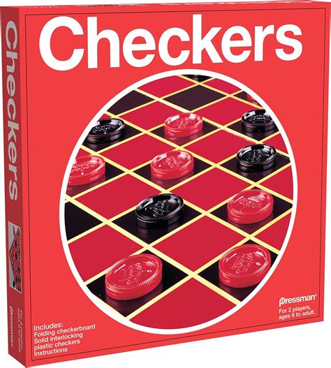 Checkers in Red Box, Board Games - Amazon Canada