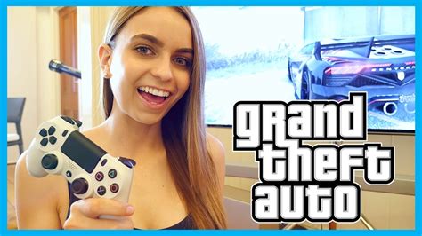 Girlfriend Plays Grand Theft Auto Shes Savage Youtube