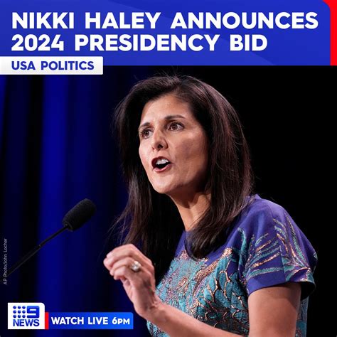 Nikki Haley The Former South Carolina Governor And United Nations Ambassador Has Announced Her