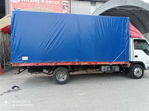 Our recommendation would be as following: Lorry Canvas 3 Ton | RSK Iron & Canvas
