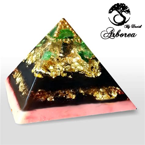 Emerald Arborea Orgone Pyramid Love Heart Arboreacrystals Shop Buy