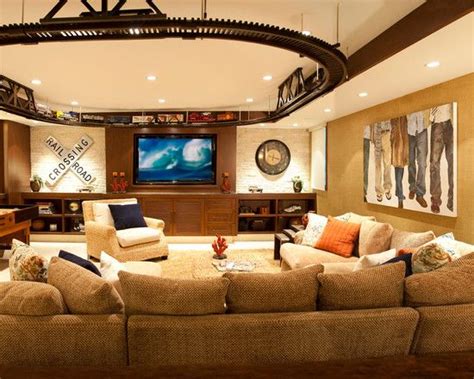 Ceiling mounted curtain track ikea new apartment pinterest. , Conventional Home Theater As An Entertainment Room Ideas ...