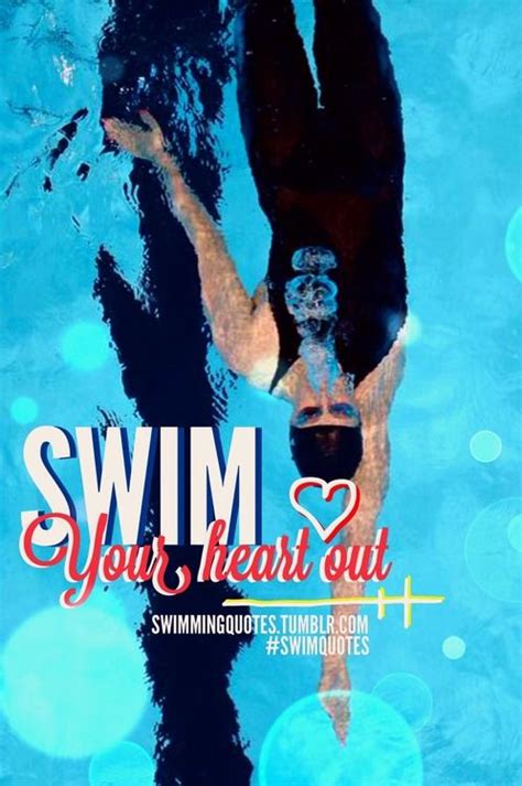 Inspirational Quotes For Swimmers Quotesgram