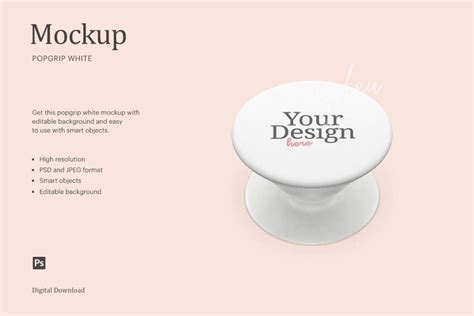 18 Best Popsocket Mockup Psd Templates Free And Premium