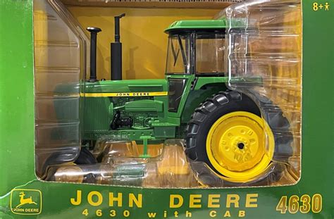 1 16 John Deere 4630 Wf Tractor W Cab 2006 Plow City Ertl