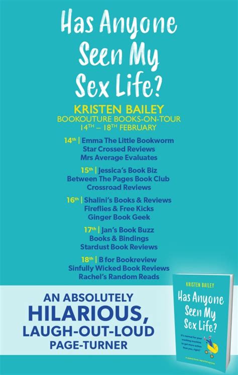 book review has anyone seen my sex life by kristen bailey books and
