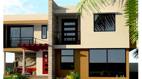 Five Bedrooms Contemporary Ghana House Plan Youtube