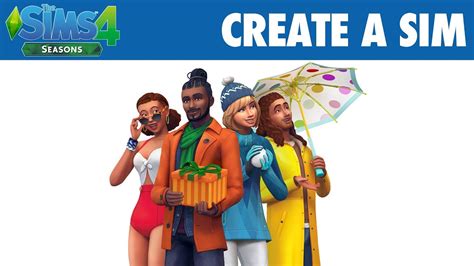 Create A Sim Overview The Sims 4 Seasons Early Access Youtube