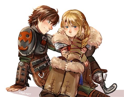Astrid Hofferson And Hiccup Horrendous Haddock Iii How To Train Your