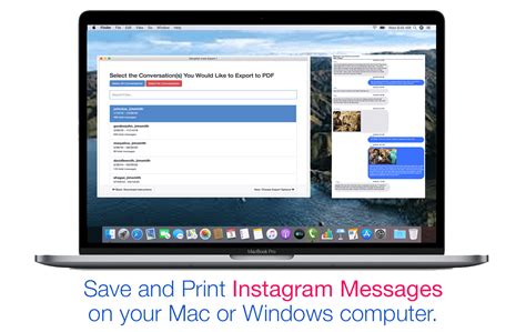 How To Save And Print Instagram Messages On Your Computer
