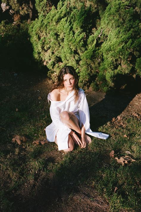 She is playing at/in the park. Barefoot In The Park — Teeth Magazine