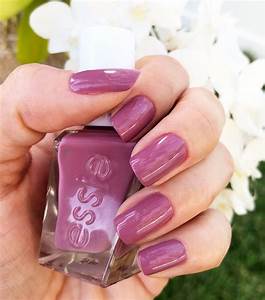 Essie Gel Couture Designer Debut Love This Dark Mauve Color Essie