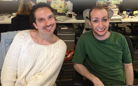 Face Swaps Huffington Post Editors Walk A Mile In Each