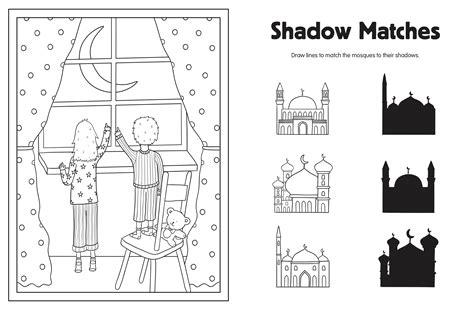 Happy Ramadan Colour And Activity Book Illustration Project Haleema