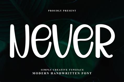 Never Font By Inermedia Studio · Creative Fabrica