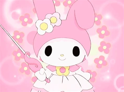 Share the best gifs now >>>. smol & angry | Melody hello kitty, Hello kitty my melody, Hello kitty wallpaper