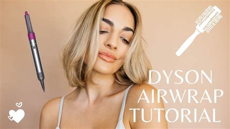 Dyson Airwrap Tutorial Review For Short Hair Love Olia Youtube