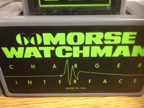 Lot Of 3 Morse Watchman Guard Tour Recorder With Charger Interface And 1