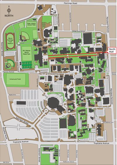 Navigating The Unlv Campus University Of Nevada Las Vegas