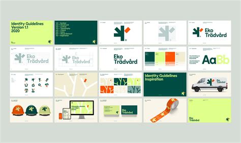 Brand Guidelines for Arborist | Brand guidelines design, Visual identity, Brand guidelines