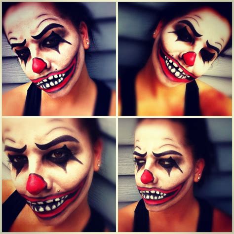 The 25 Best Scary Clown Makeup Ideas On Pinterest Scary Clown Face