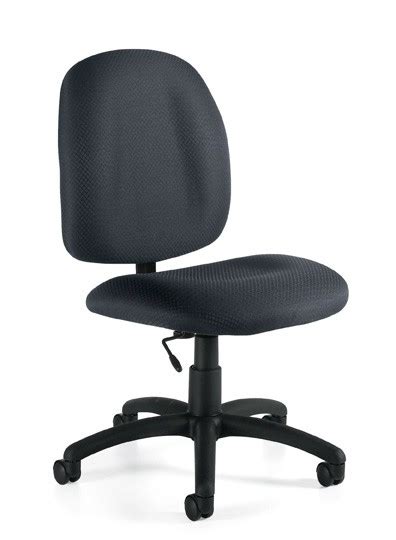 Best office chair without wheels. Offices To Go 11650 Cheap Armless Computer Task Chair 5 ...
