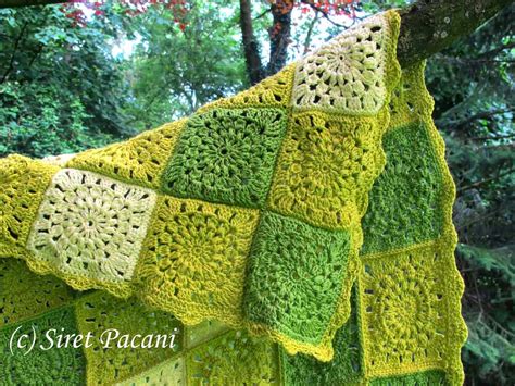 Nicht nur, weil man sie in unglaublich vielen varianten und farben gestalten kann. Siret's Tea & Sea: Meine Granny Squares Decke (5) : Happy ...