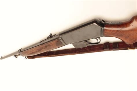 Winchester Model 07 Sl Semi Automatic Rifle 351 Caliber 20 Barrel