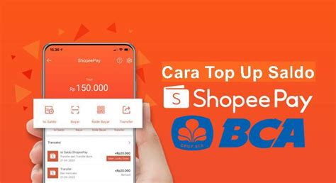 Cara Top Up Shopeepay Lewat M Banking Bca