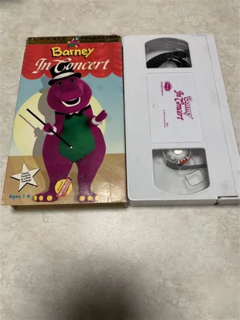 Barney Barney In Concert Vhs Classic Collection Dh Eur 1112