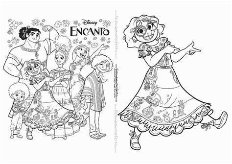 Encanto Desenho Para Colorir