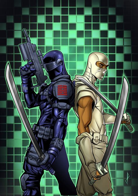 Artstation Snake Eyes And Storm Shadow