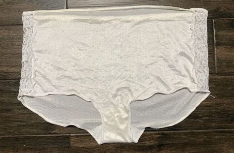 Vintage Nylon Panties Sheer Granny Panties Sissy Pant Gem