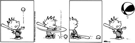 Baseball Solved Calvin And Hobbes Fun Comics Calvin