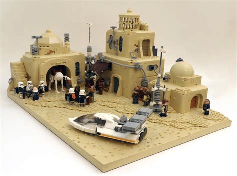 Moc Through The Streets Of Mos Eisley Tatooine 0 Bby Lego Star